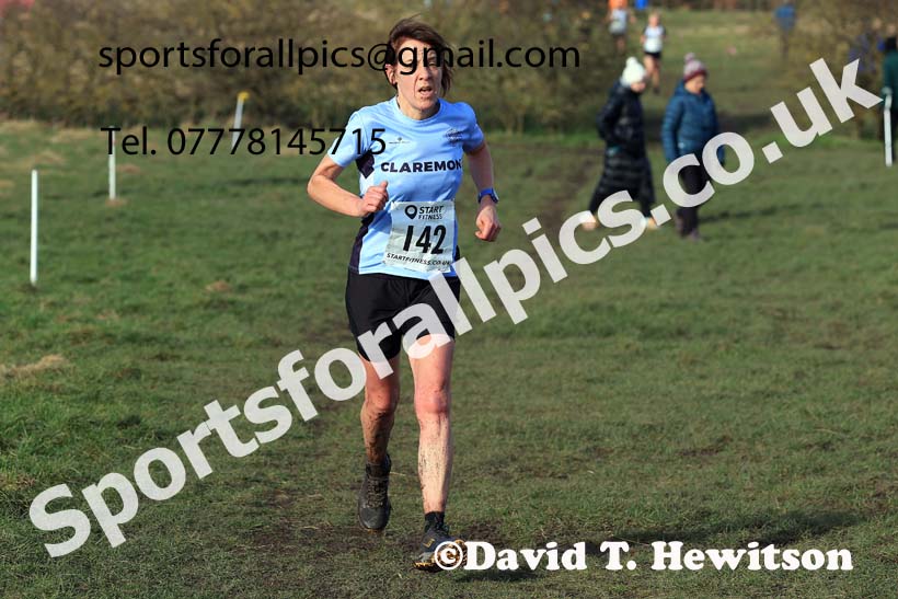 Womens 35 and Over and Mens 65 and Over, 2024 NEMAA Cross Country Champs., Wallsend. Photo: David T. Hewitson/Sports for All Pics